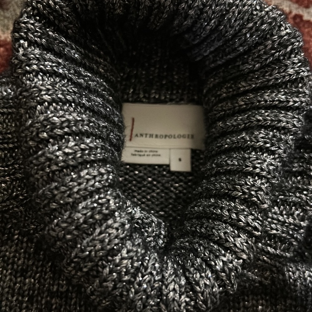 Anthropologie CORETTA SHINE TURTLENECK SWEATER - Picture 8 of 11